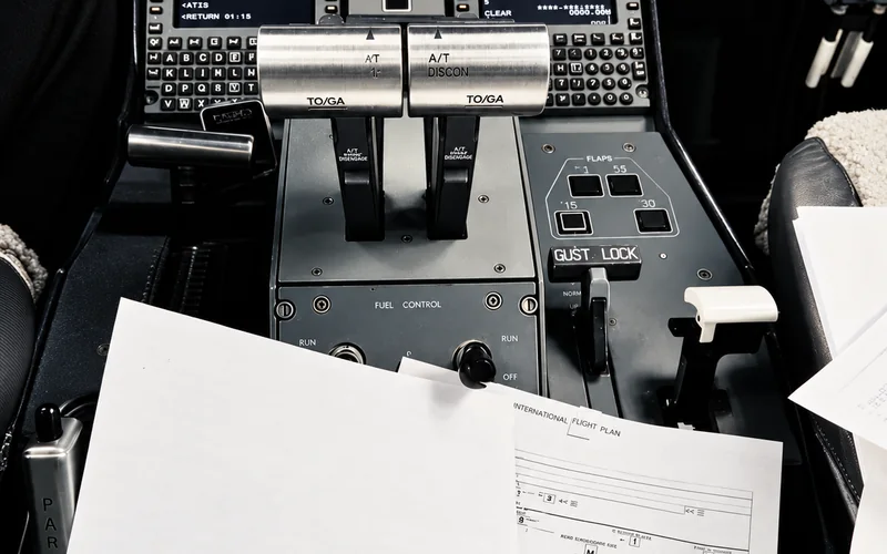 Airways flight permits: operational paperwork on a flight deck