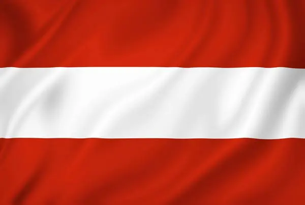 Flag of Austria with flight support services.