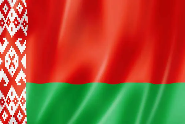 Flag of Belarus with flight support services.