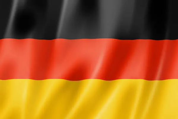 Flag of Germany with flight support services.