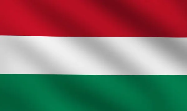 Flag of Hungary with flight support services.