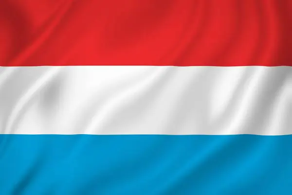 Flag of Luxembourg with flight support services.