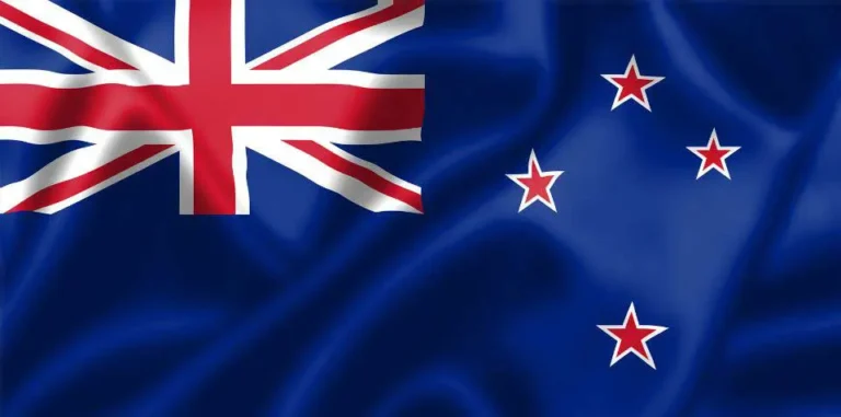 Flag of New Zealand with link to flight support services for New Zealand.