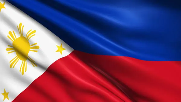 Flag of Philippines with link to flight support services for Philippines.