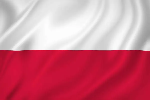 Flag of Poland with flight support services.